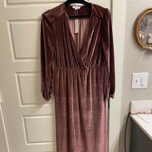Sadie Velvet Maxi Dress from Baltic Born
